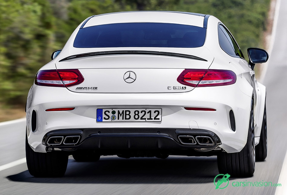 2017 Mercedes-Benz C63 AMG Coupe Rear Exhaust System