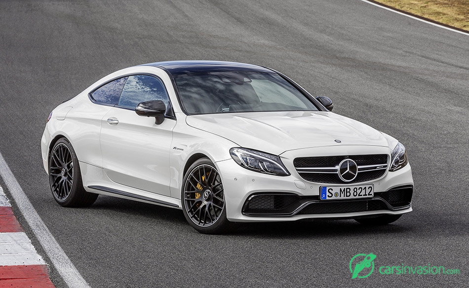 2017 Mercedes-Benz C63 AMG Coupe Front Angle