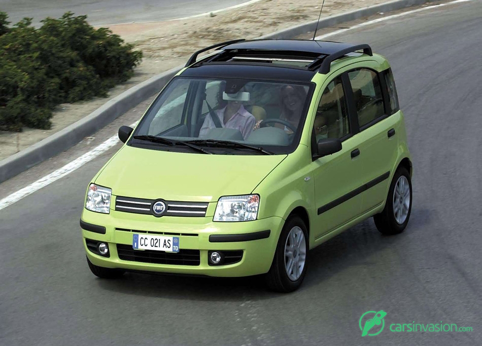 2003 Fiat Panda Emotion Front Angle
