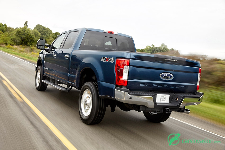 2017 Ford F-Series Super Duty Rear Angle