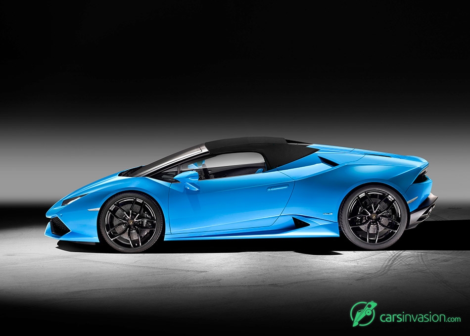 2017 Lamborghini Huracan LP610-4 Spyder Side