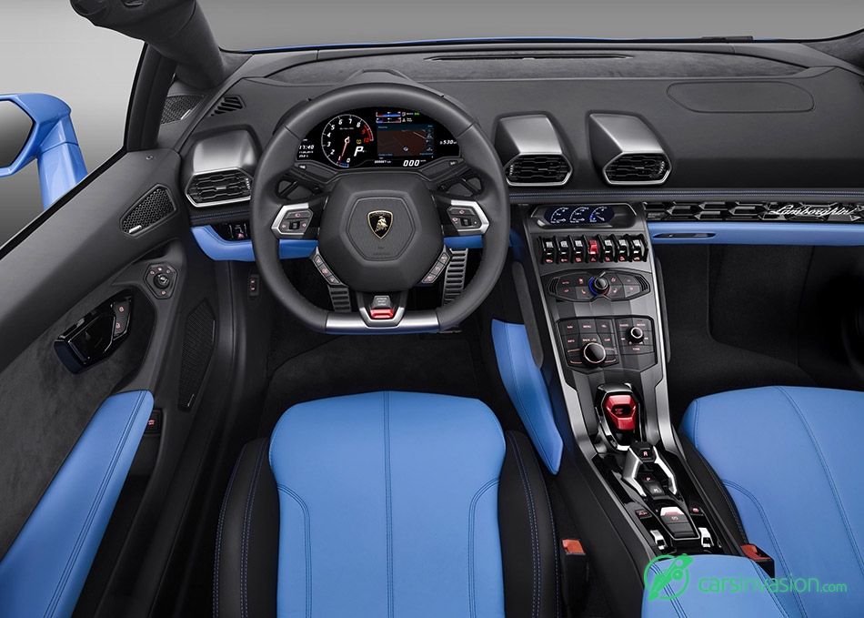2017 Lamborghini Huracan LP610-4 Spyder Interior