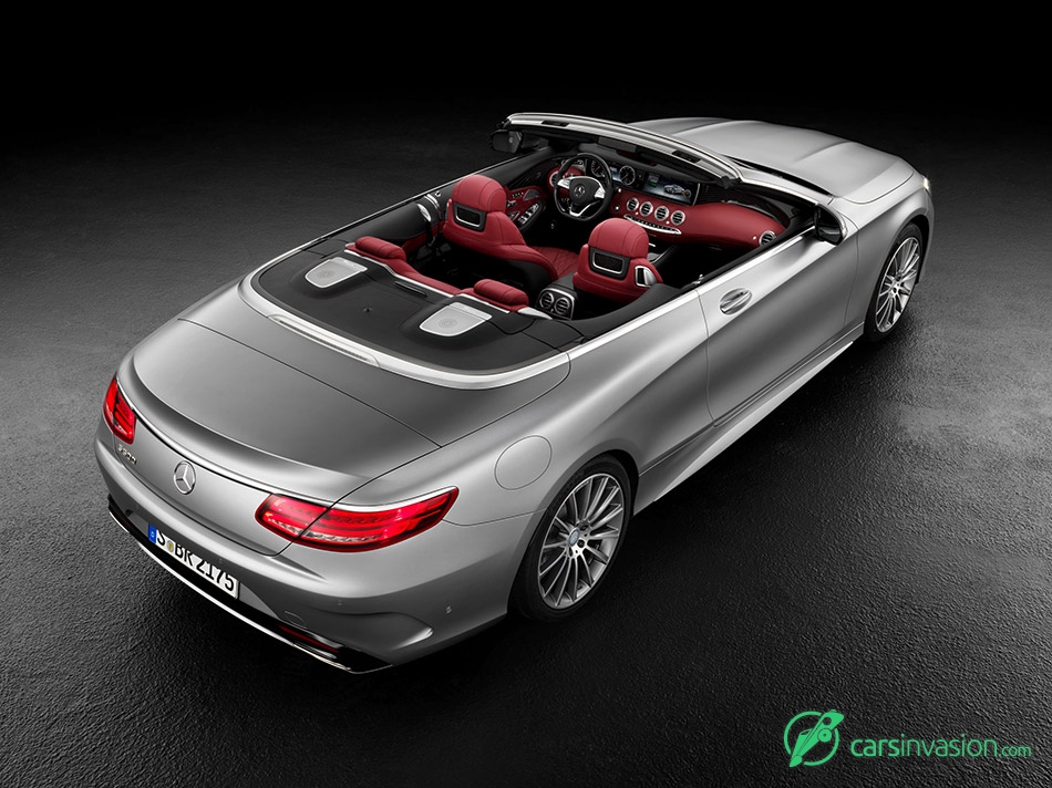 2017 Mercedes-Benz S-Class Cabriolet Rear Top