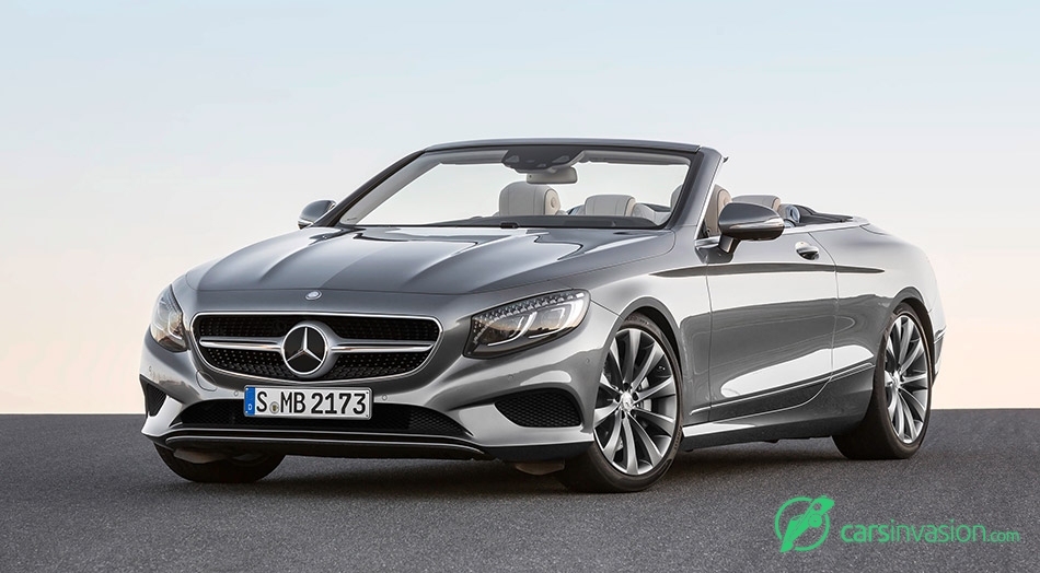 2017 Mercedes-Benz S-Class Cabriolet Front Angle