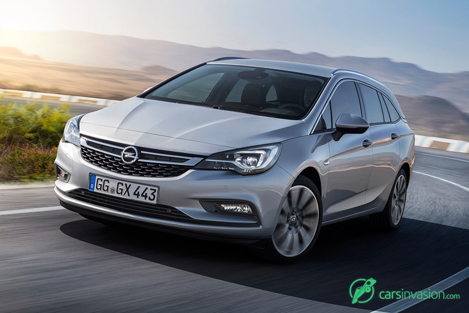 2016 Opel Astra Sports Tourer Front Dynamic