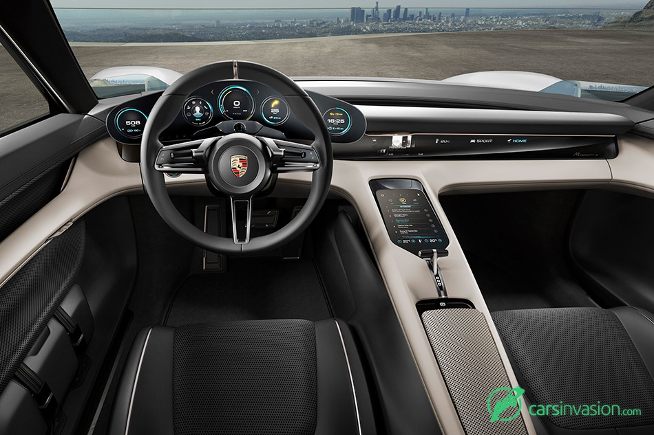 2015 Porsche Mission E Concept Interior