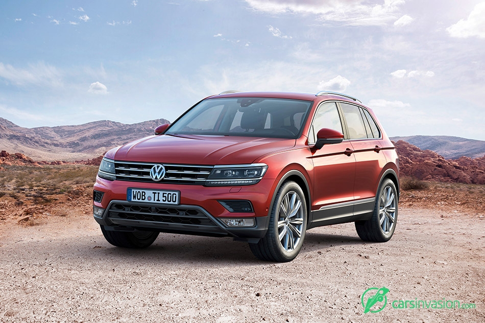 2017 Volkswagen Tiguan Front Angle