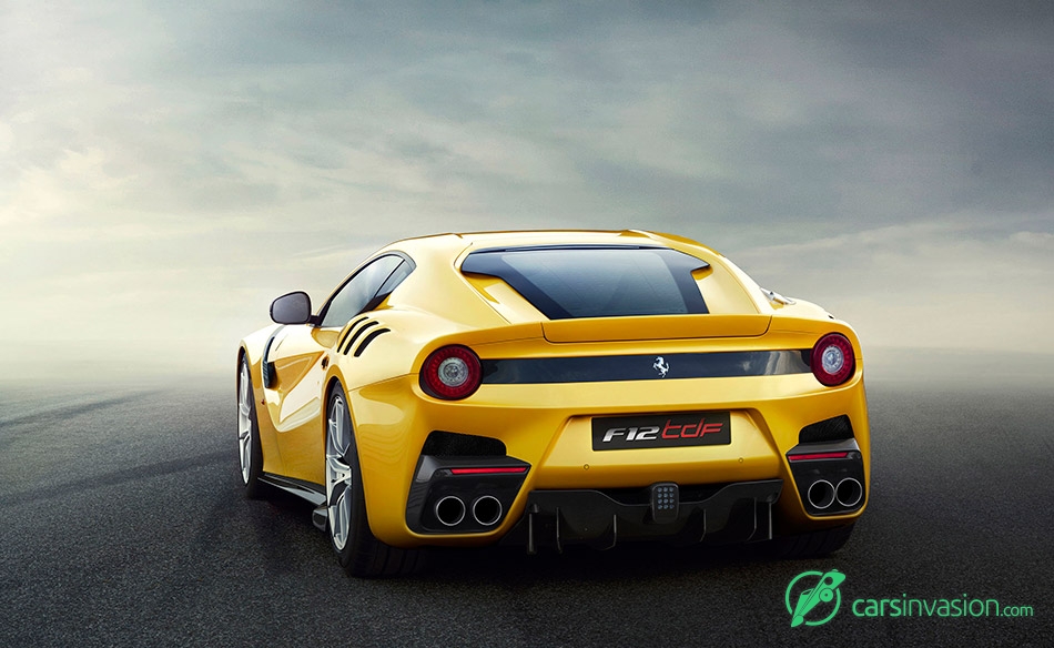 2016 Ferrari F12tdf Rear Angle