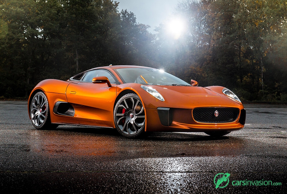 2015 Jaguar C-X75 Bond Concept Front Angle