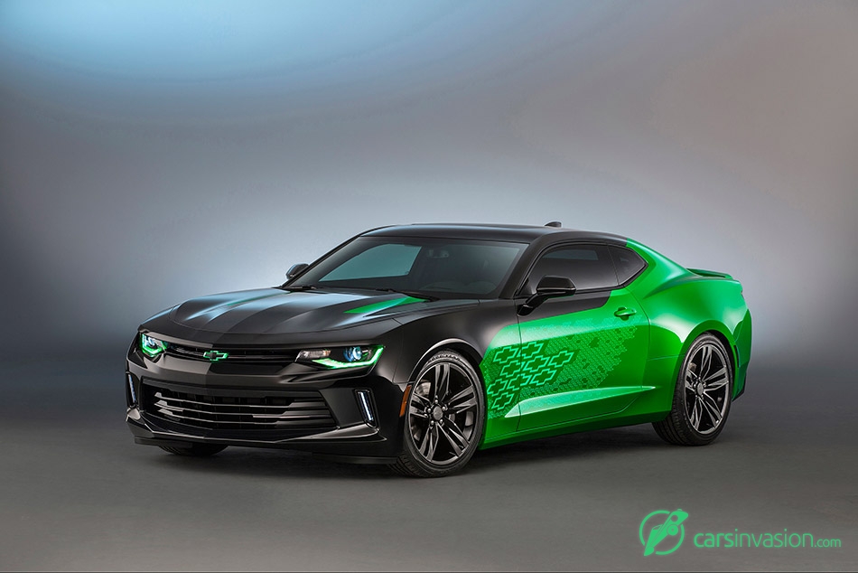 2016 Chevrolet Camaro Krypton Concept Front Angle