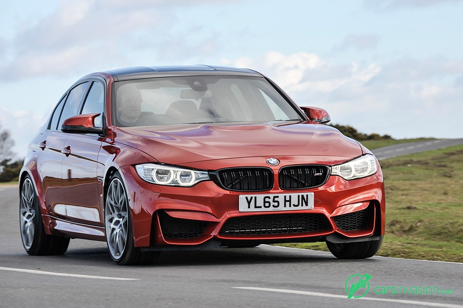 2016 BMW M3 Competition Package Front ANgle