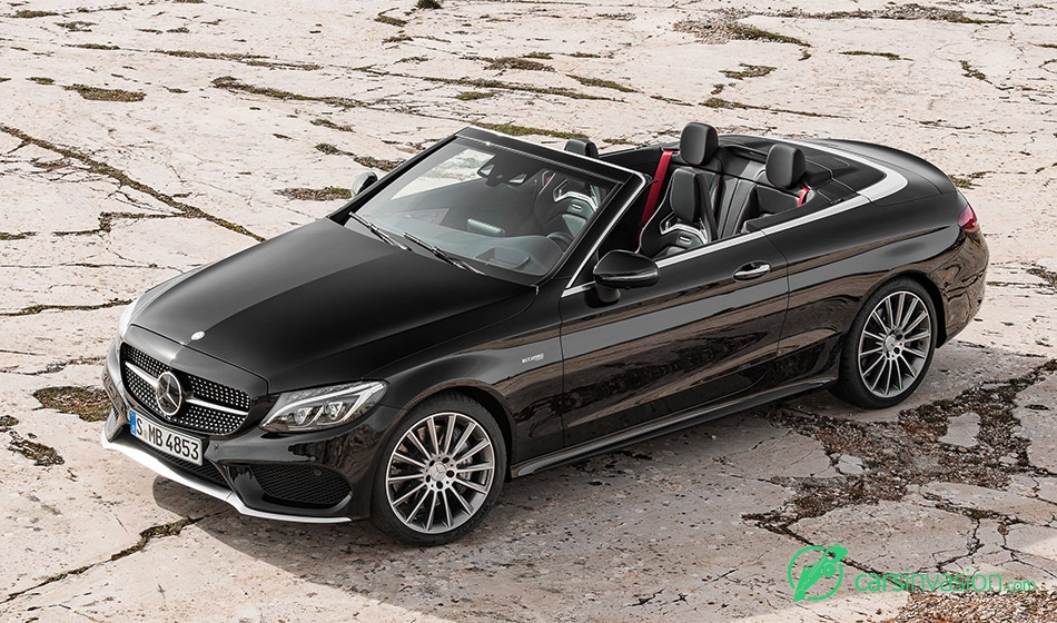 2016 Mercedes-AMG C43 4MATIC Cabriolet Front Angle